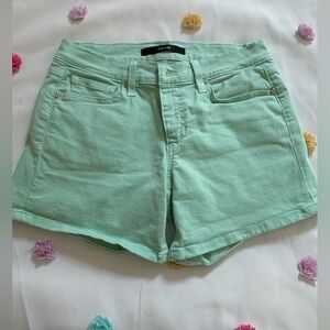 Joe's Jeans Light Green Women's Jean Shorts